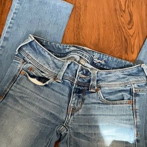 AMERICAN EAGLE SLIM BOOT STRETCH JEANS